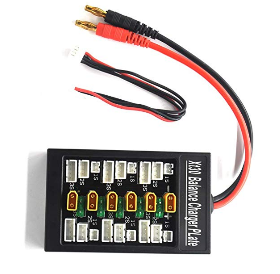 Drone City — XT30 Parallel Charging Board for 1S 2S 3S LiPo Batteries